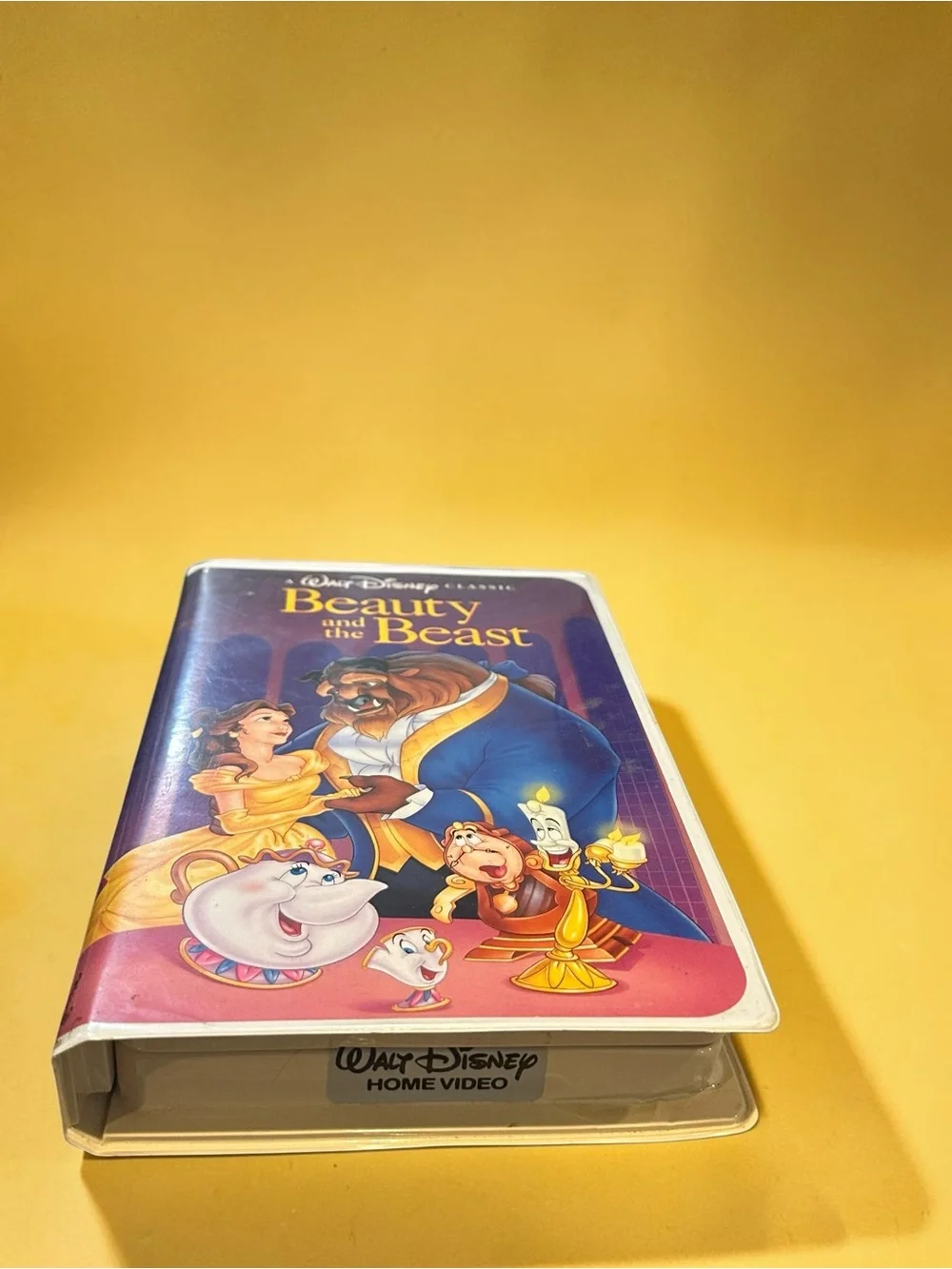 Beauty and the Beast VHS 1992 Disney Black Diamond Classic 1325 Vaulted OOP
